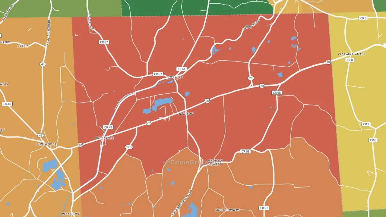 13402, NY Map of Theft Rates