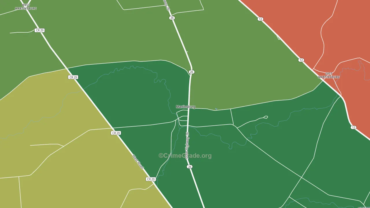 13404, NY Map of Theft Rates