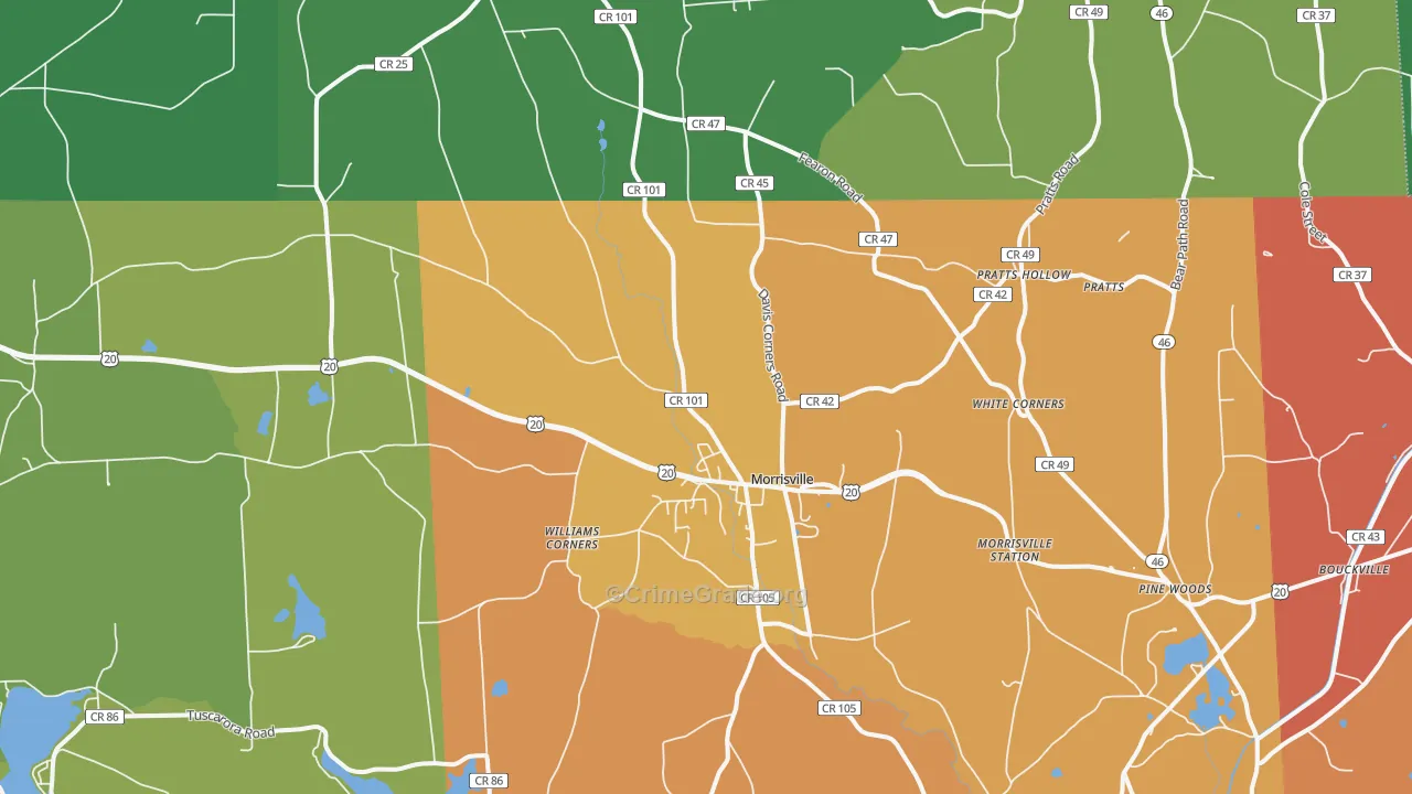 13408, NY Map of Theft Rates