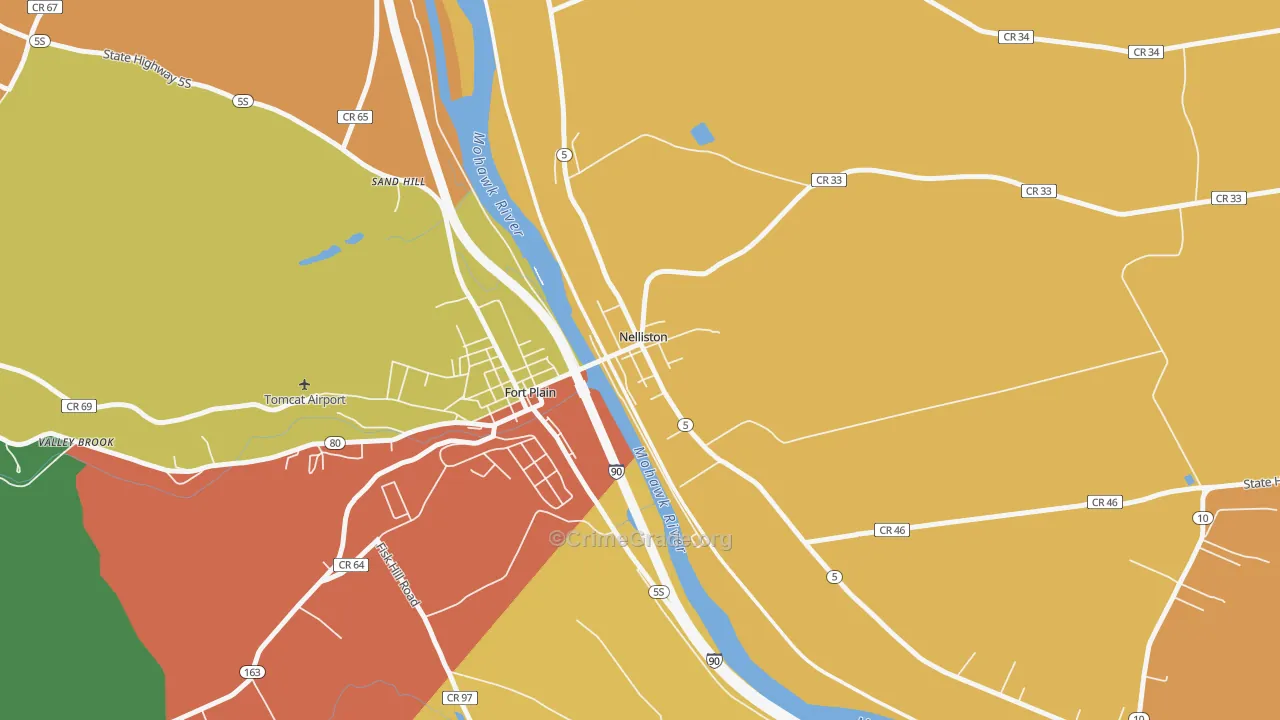 13410, NY Map of Theft Rates