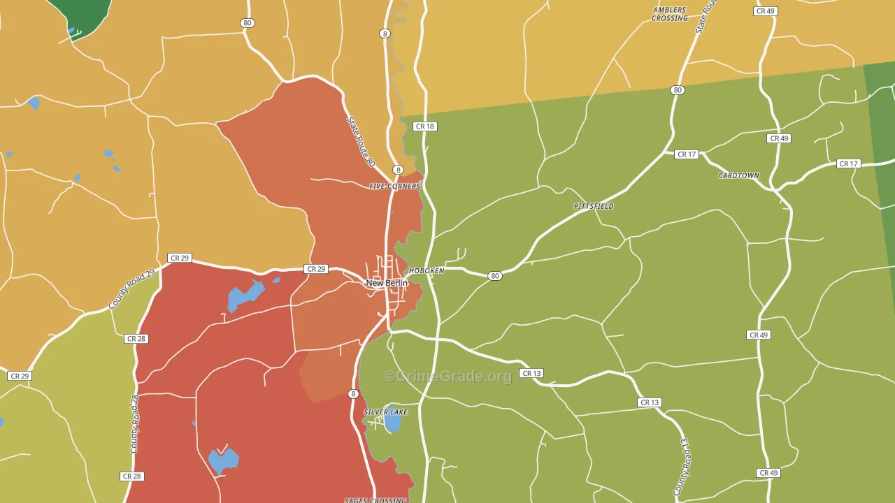 13411, NY Map of Theft Rates
