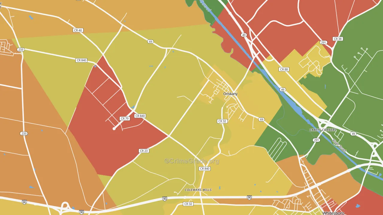 13424, NY Map of Theft Rates