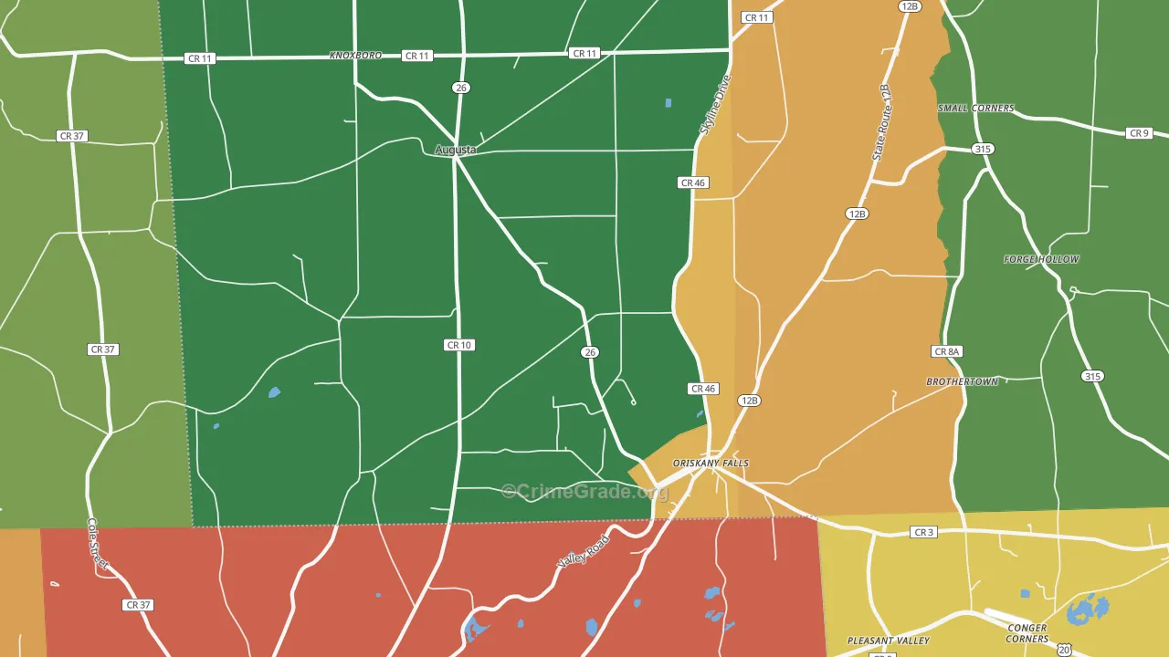 13425, NY Map of Theft Rates