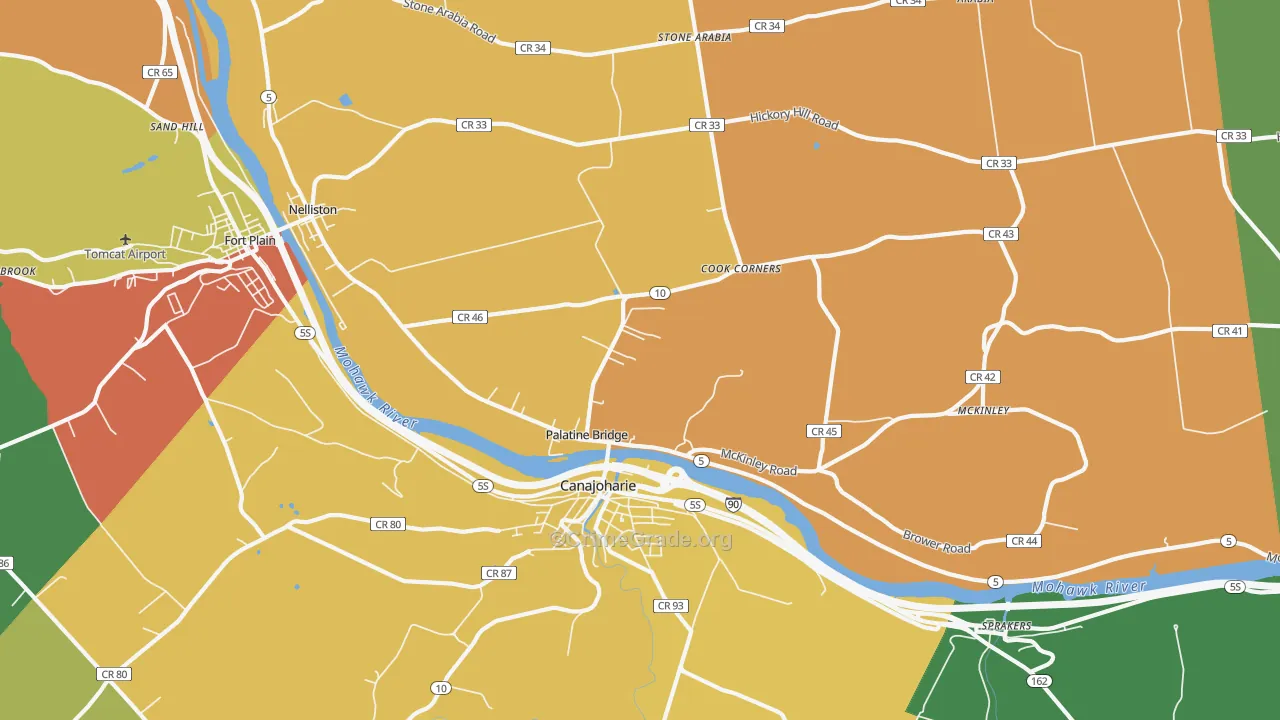 13428, NY Map of Theft Rates