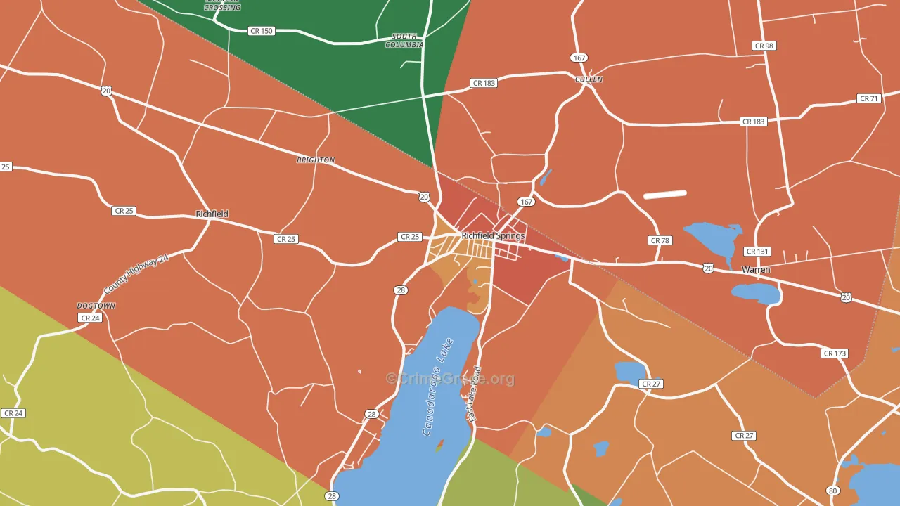 13439, NY Map of Theft Rates