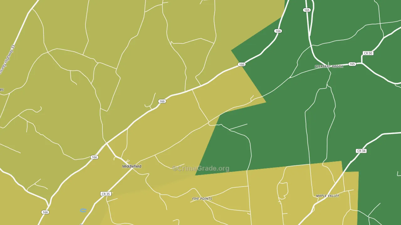 13450, NY Map of Theft Rates
