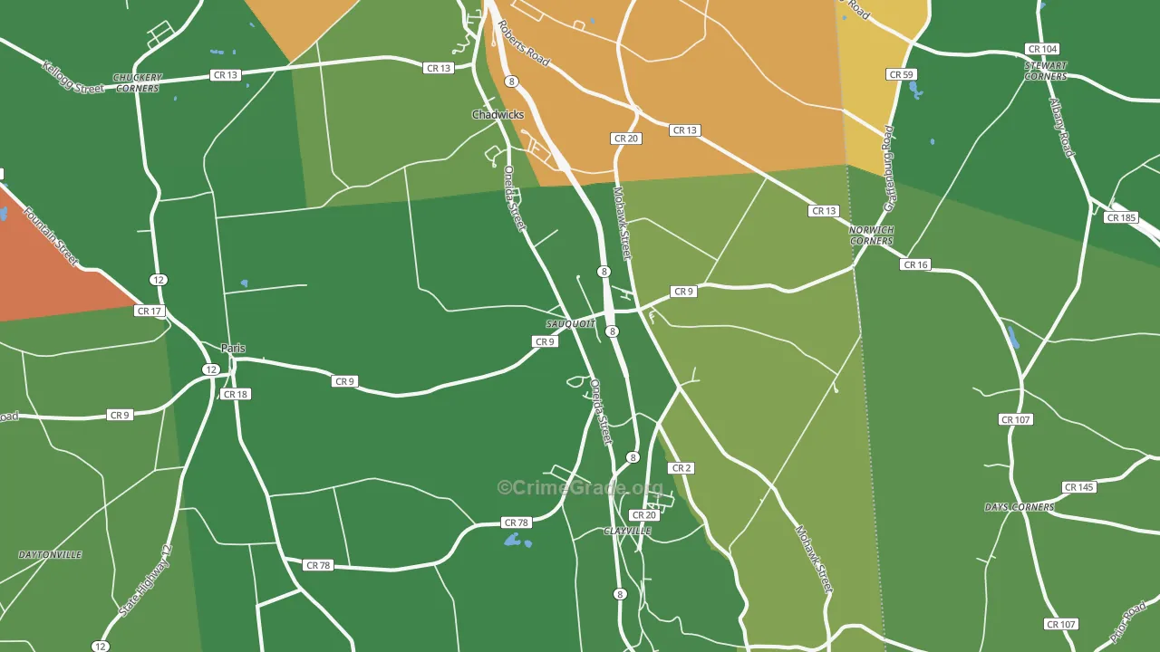 13456, NY Map of Theft Rates