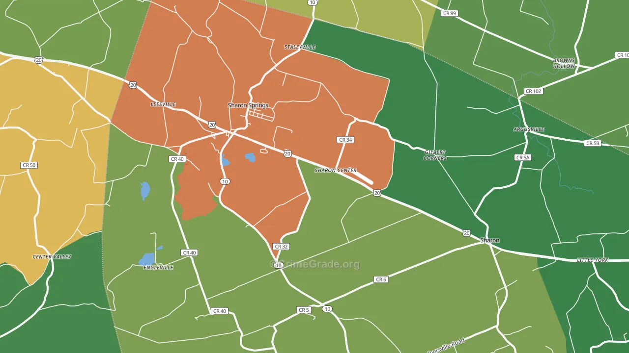 13459, NY Map of Theft Rates