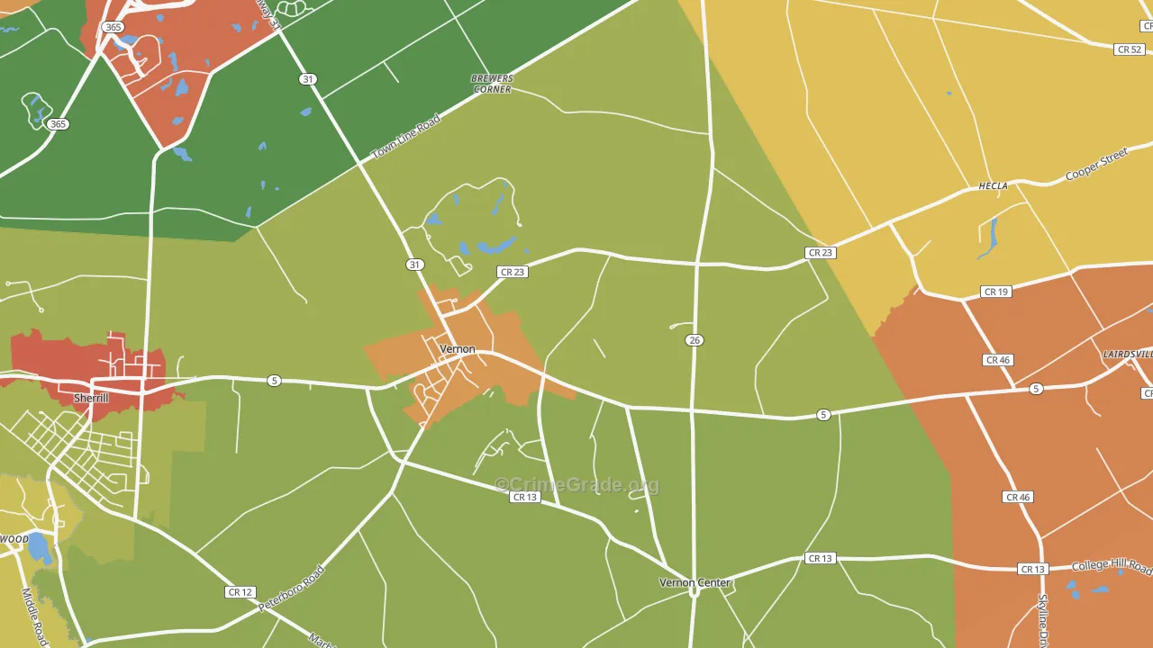 13476, NY Map of Theft Rates