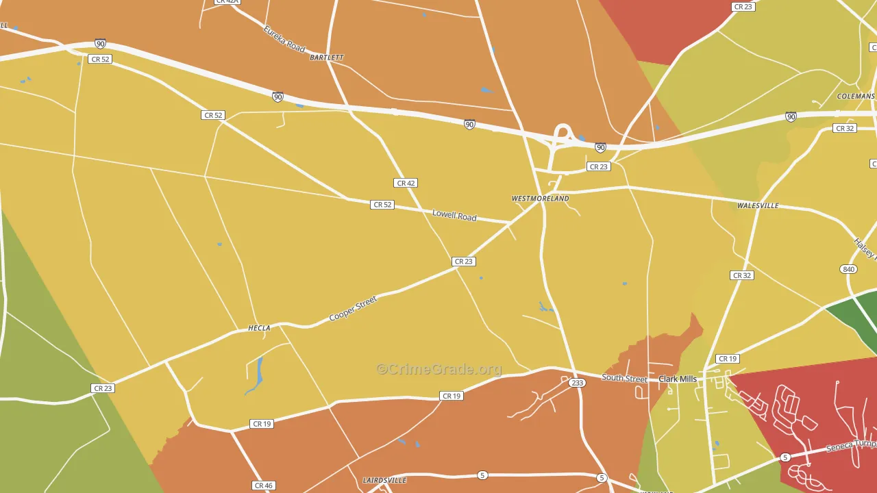 13490, NY Map of Theft Rates
