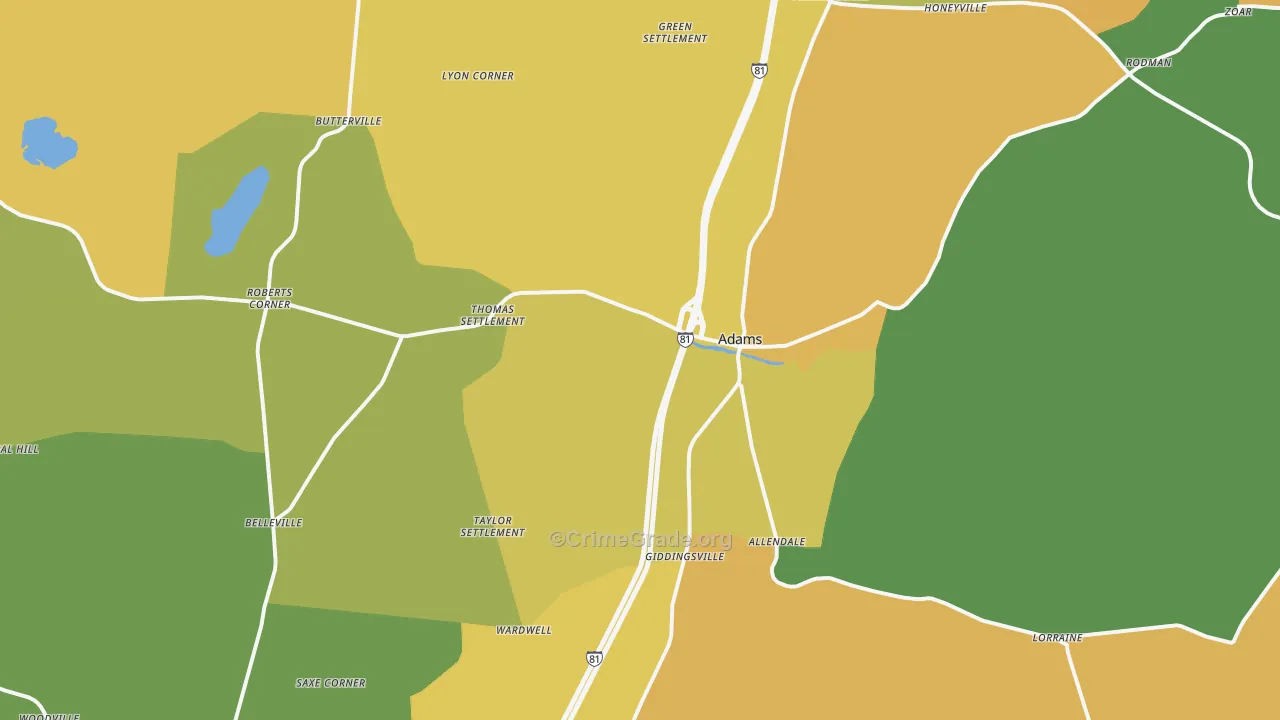 13605, NY Map of Theft Rates