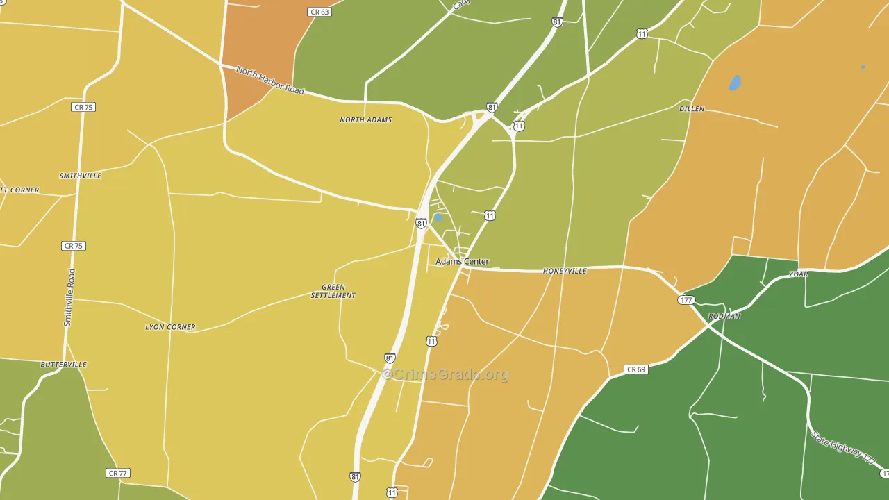 13606, NY Map of Theft Rates