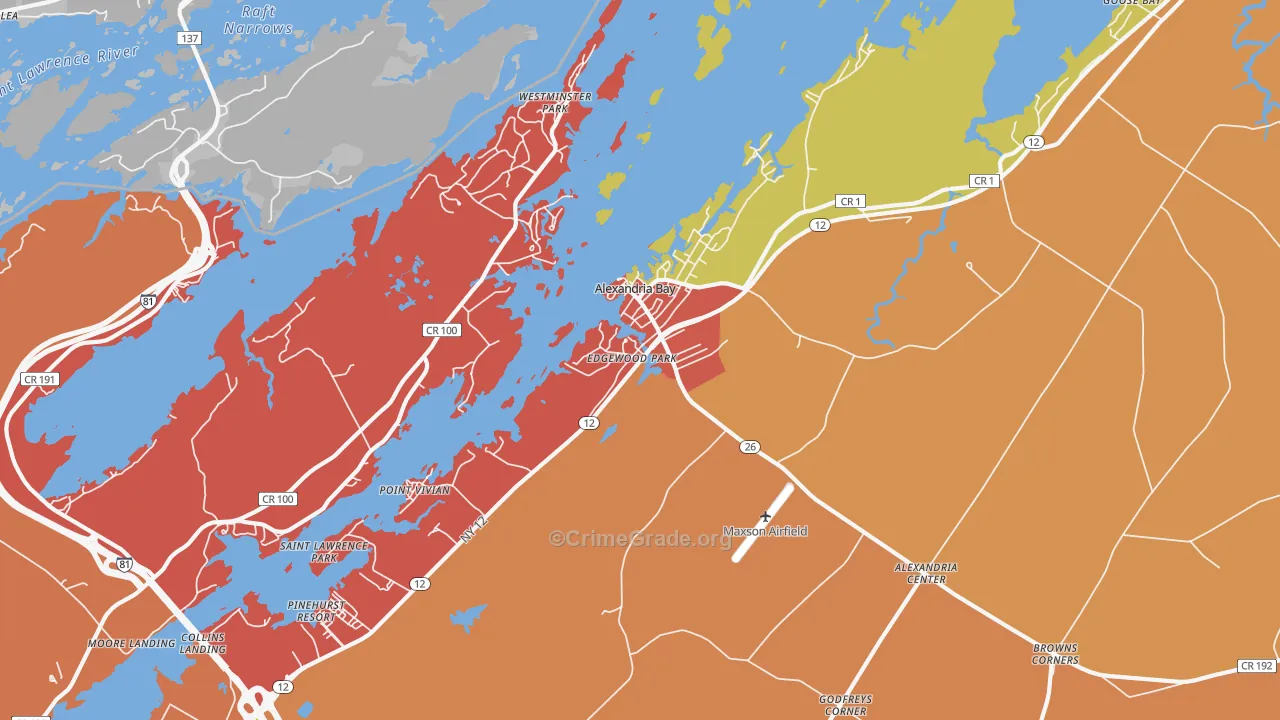 13607, NY Map of Theft Rates