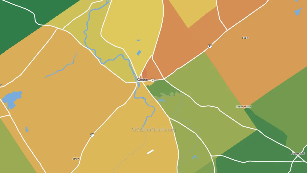 13617, NY Map of Theft Rates