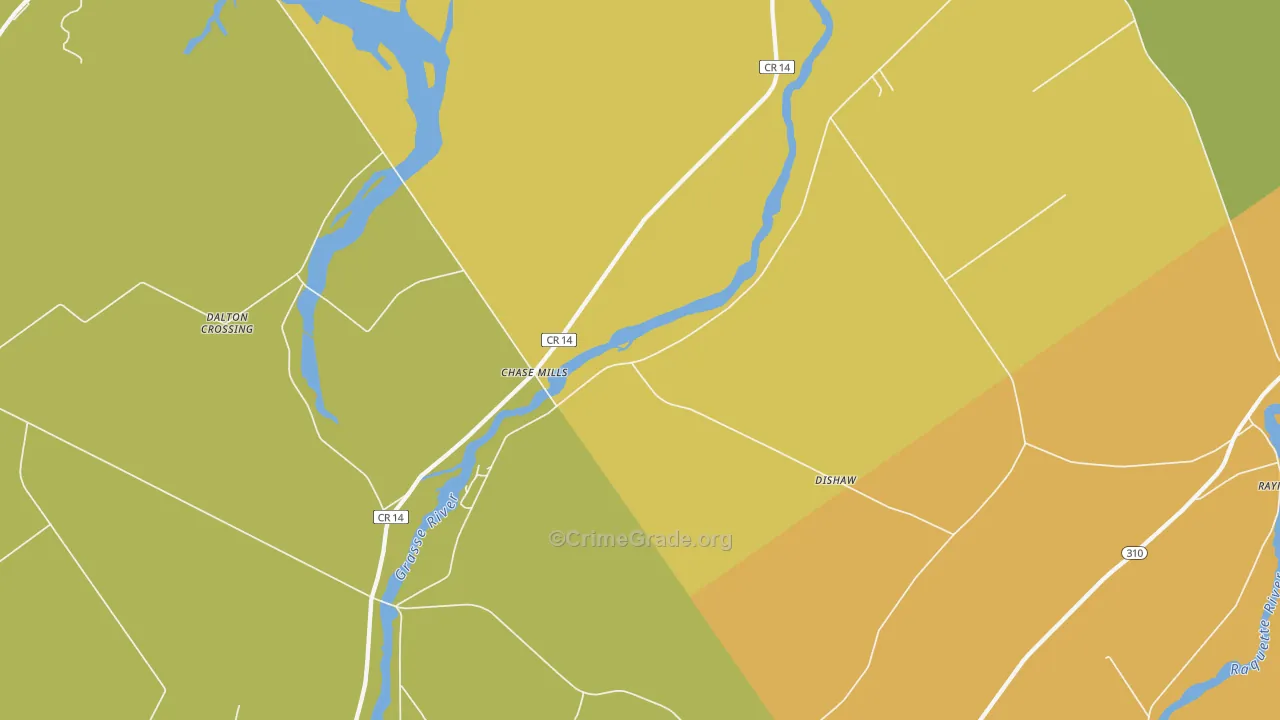 13621, NY Map of Theft Rates