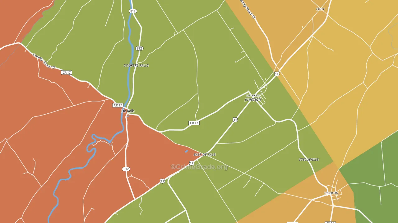 13630, NY Map of Theft Rates