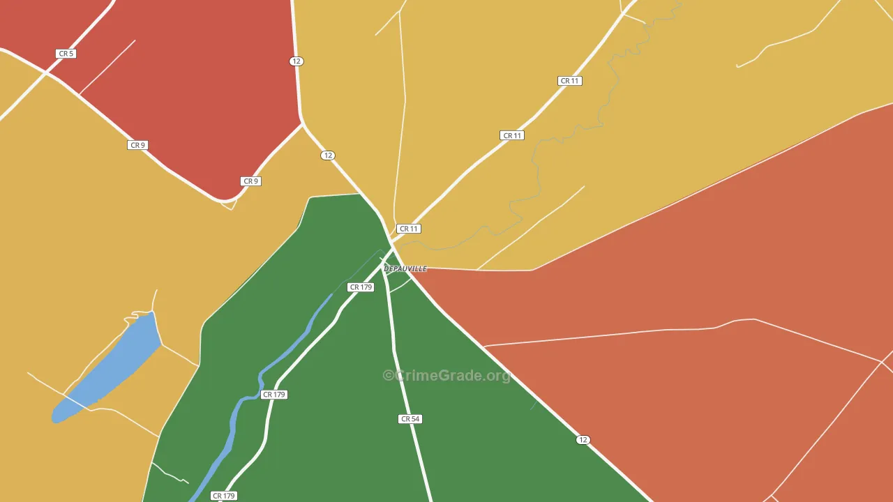 13632, NY Map of Theft Rates