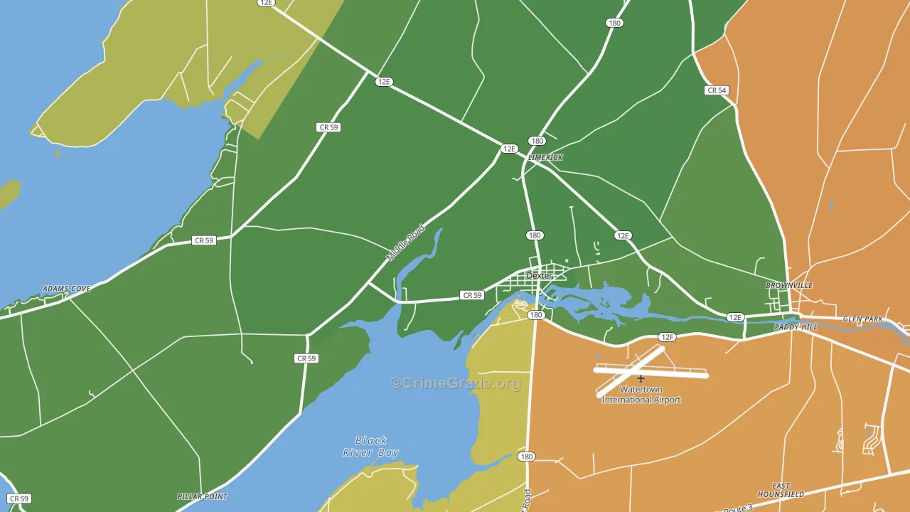 13634, NY Map of Theft Rates