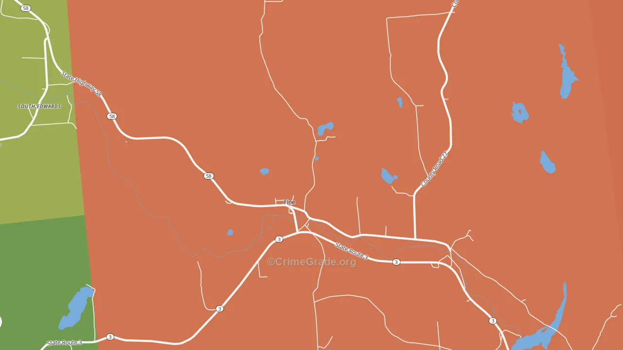 13639, NY Map of Theft Rates