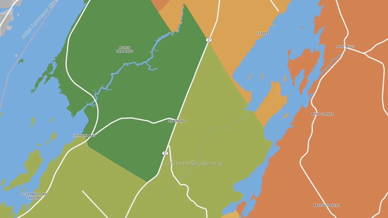 13646, NY Map of Theft Rates