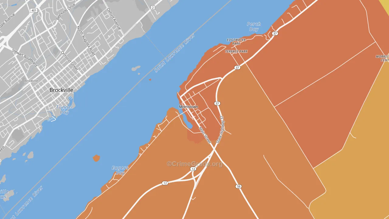 13664, NY Map of Theft Rates