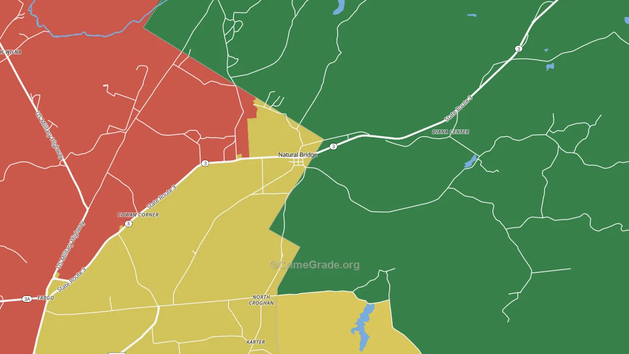 13665, NY Map of Theft Rates