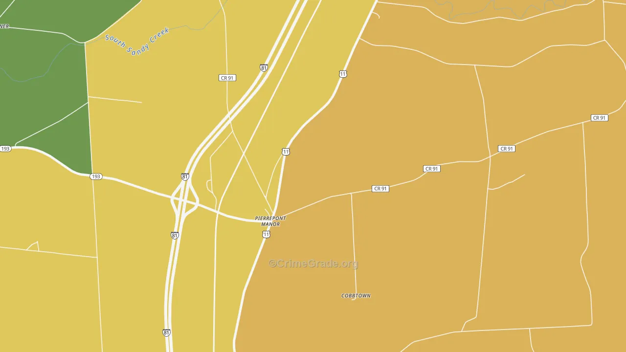 13674, NY Map of Theft Rates
