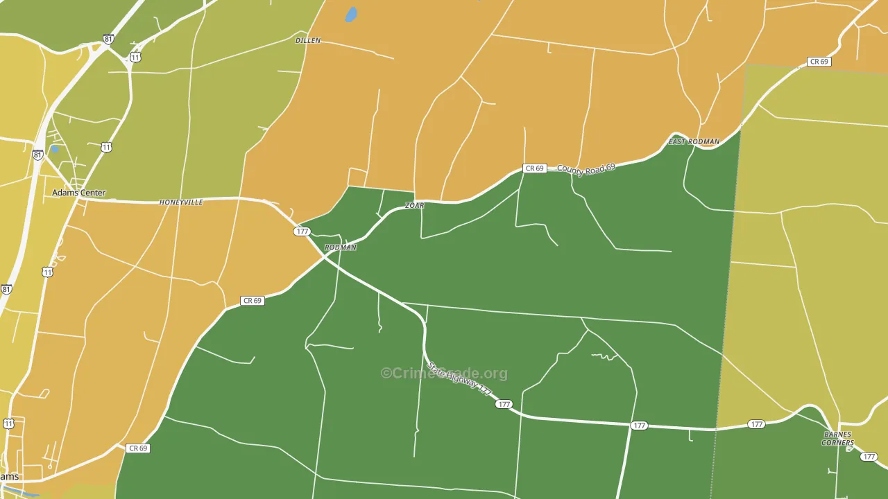 13682, NY Map of Theft Rates