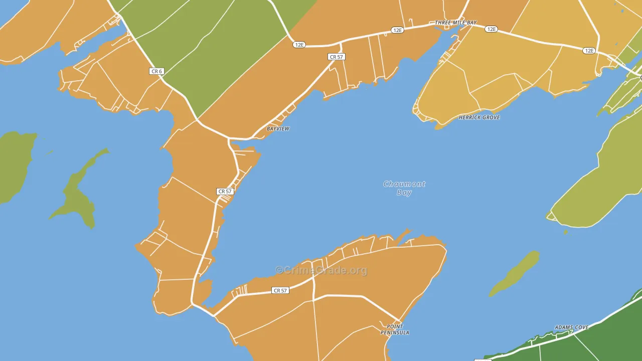 13693, NY Map of Theft Rates