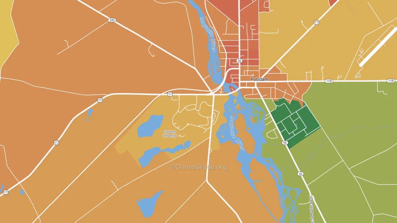 13699, NY Map of Theft Rates