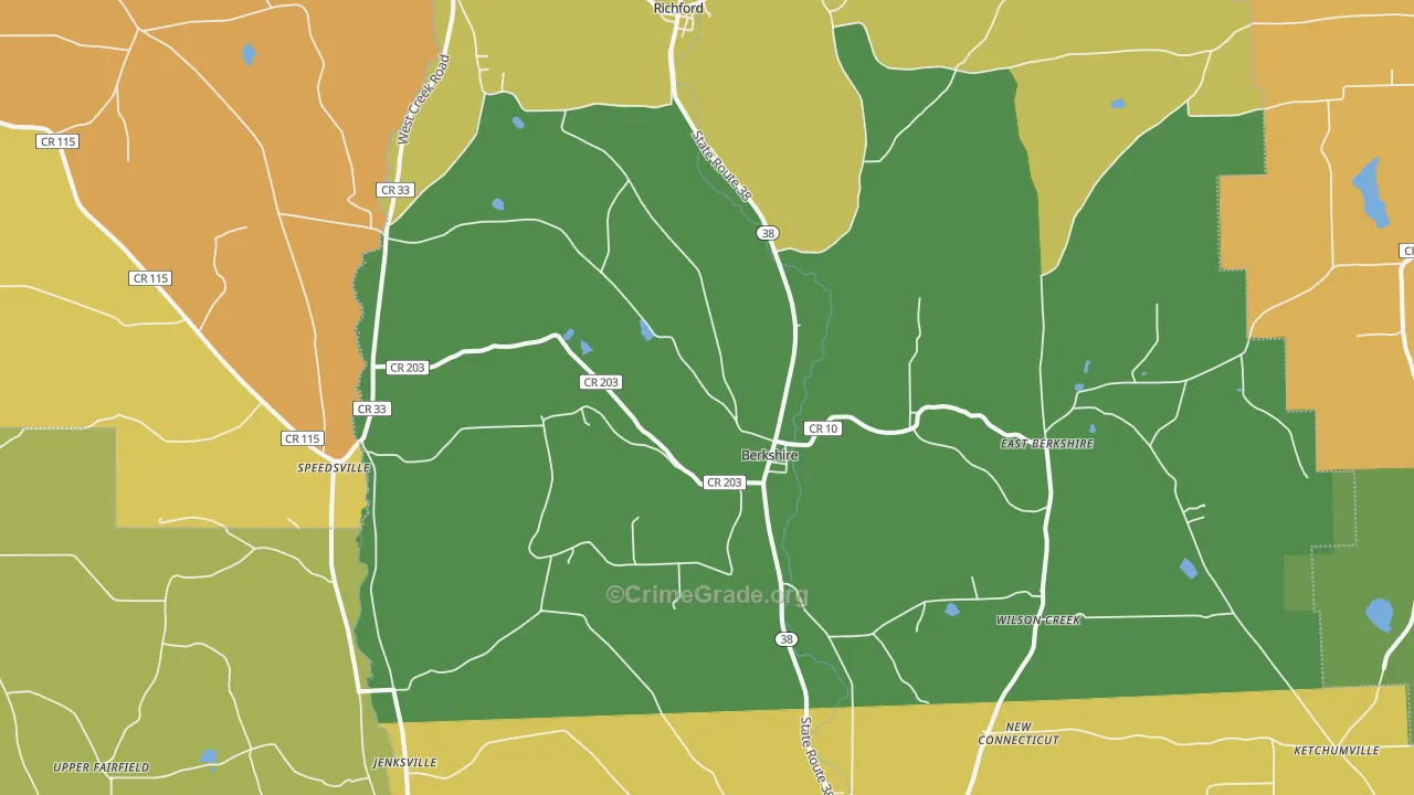 13736, NY Map of Theft Rates