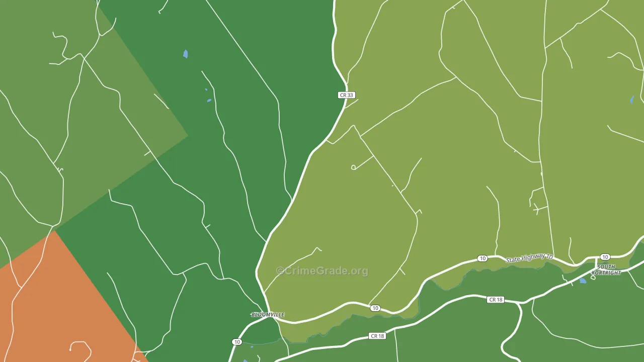 13739, NY Map of Theft Rates