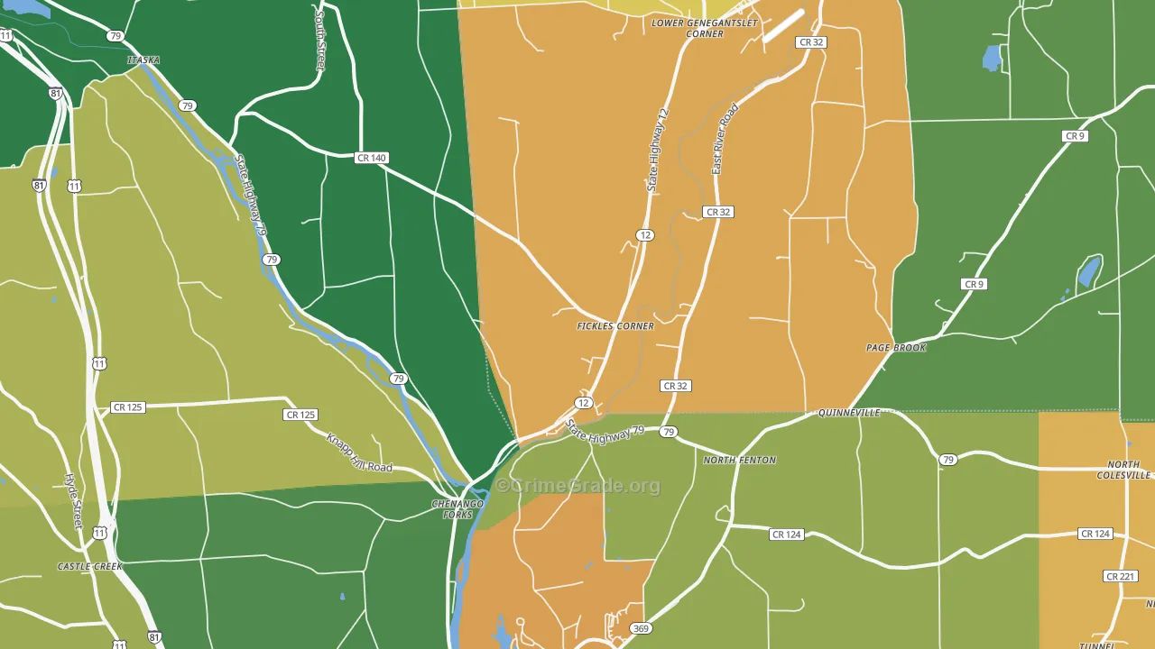 13746, NY Map of Theft Rates