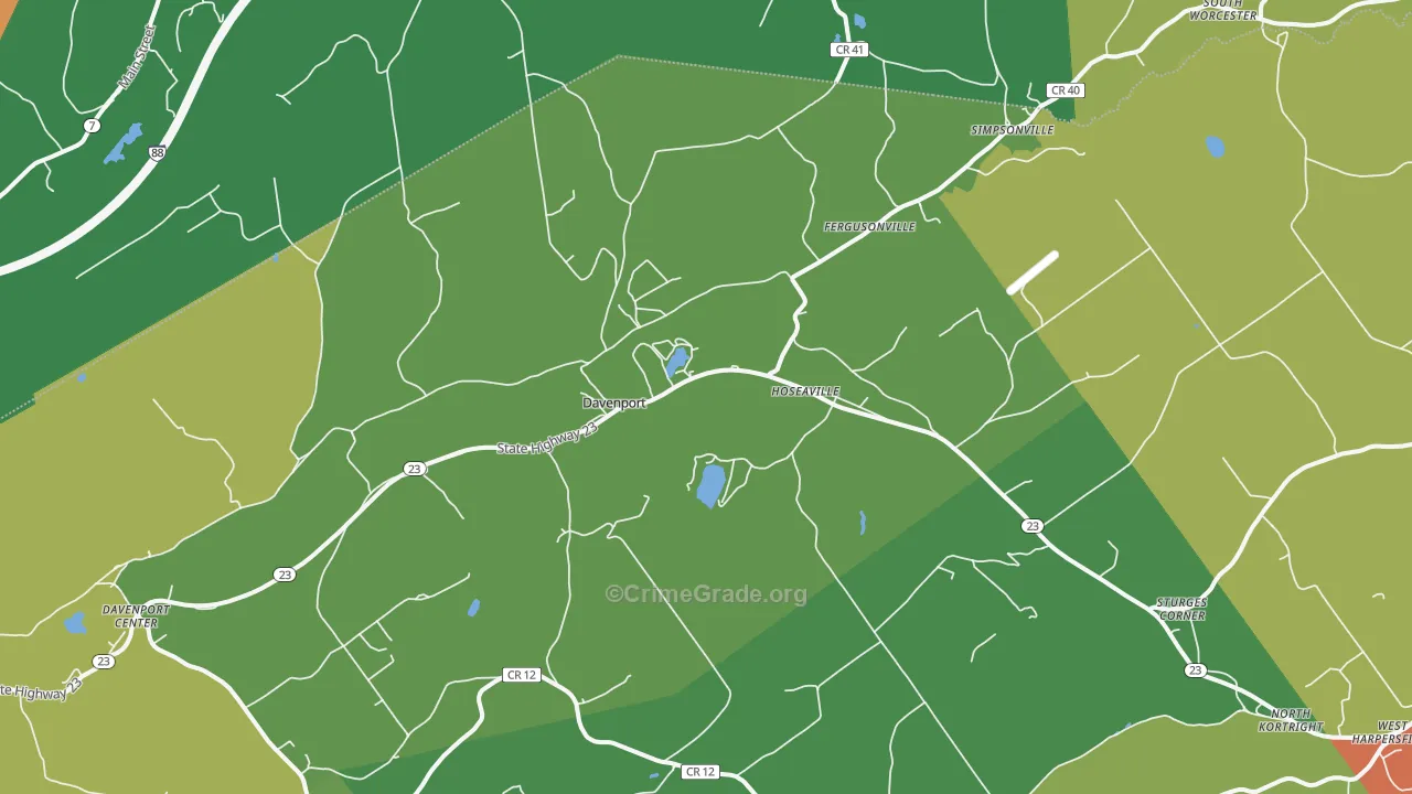 13750, NY Map of Theft Rates