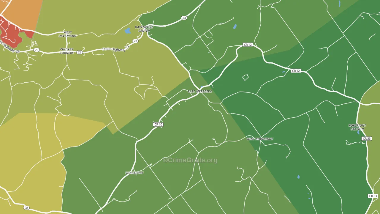 13757, NY Map of Theft Rates