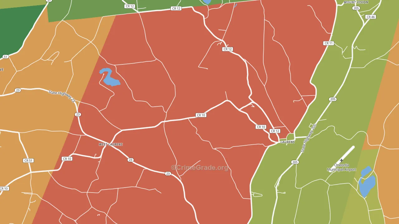 13796, NY Map of Theft Rates