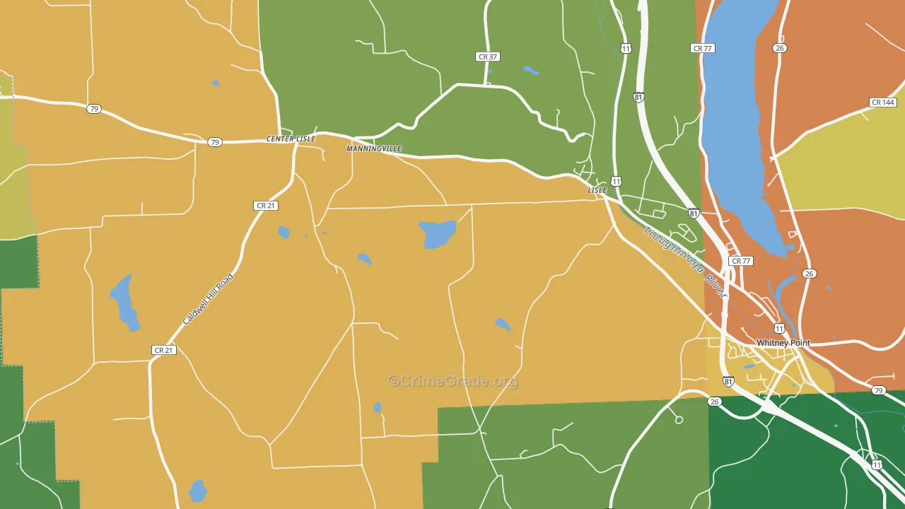 13797, NY Map of Theft Rates