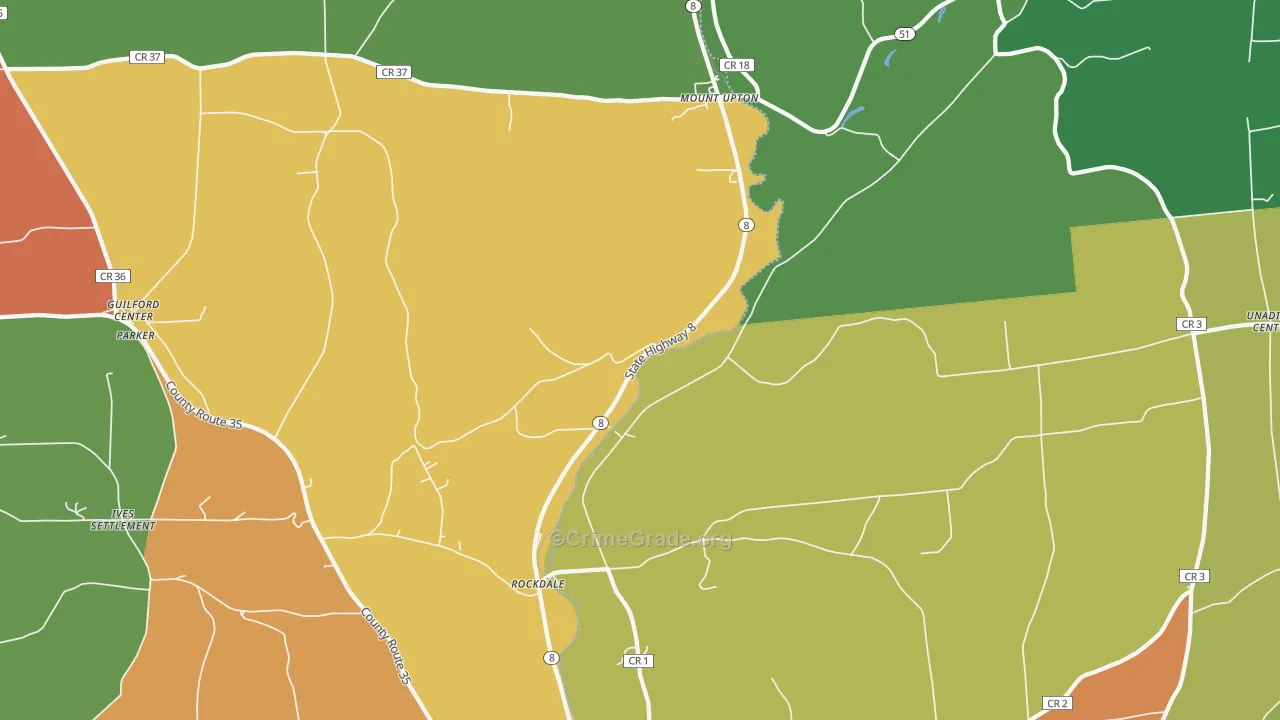 13809, NY Map of Theft Rates
