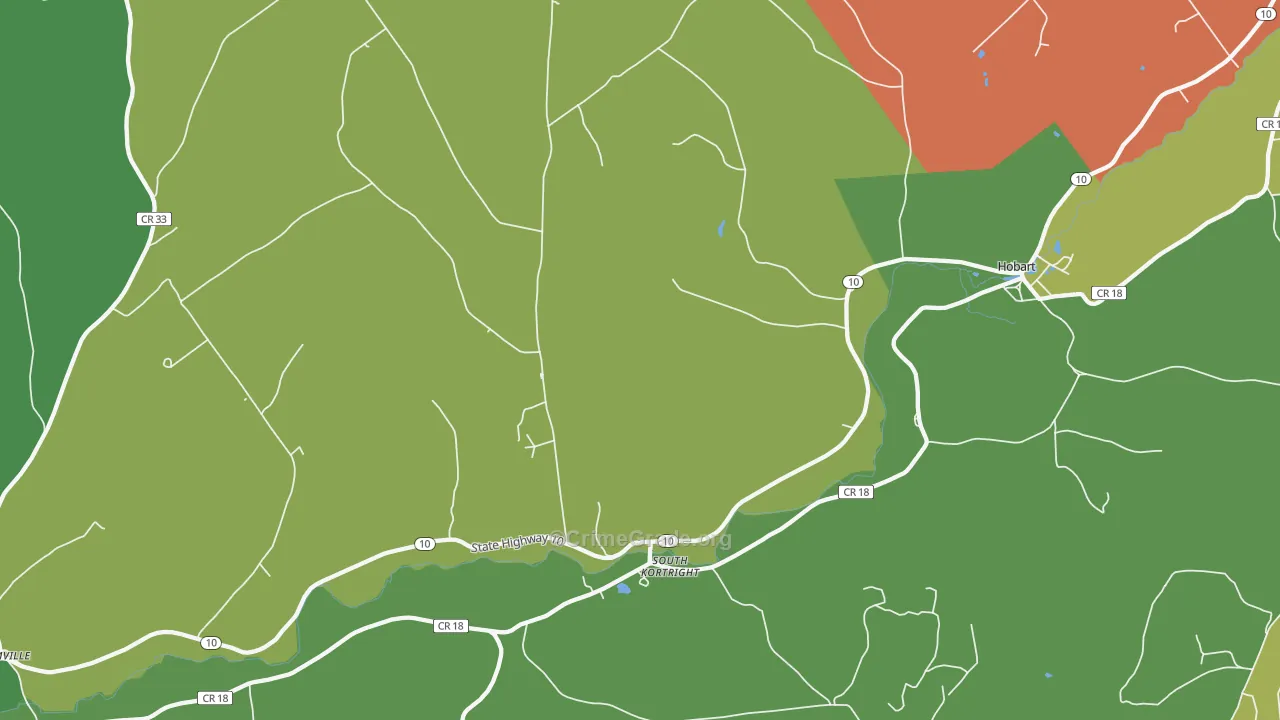 13842, NY Map of Theft Rates
