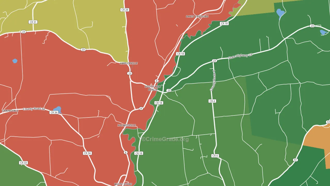13843, NY Map of Theft Rates