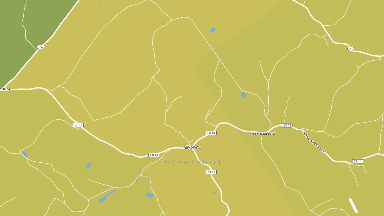 13846, NY Map of Theft Rates