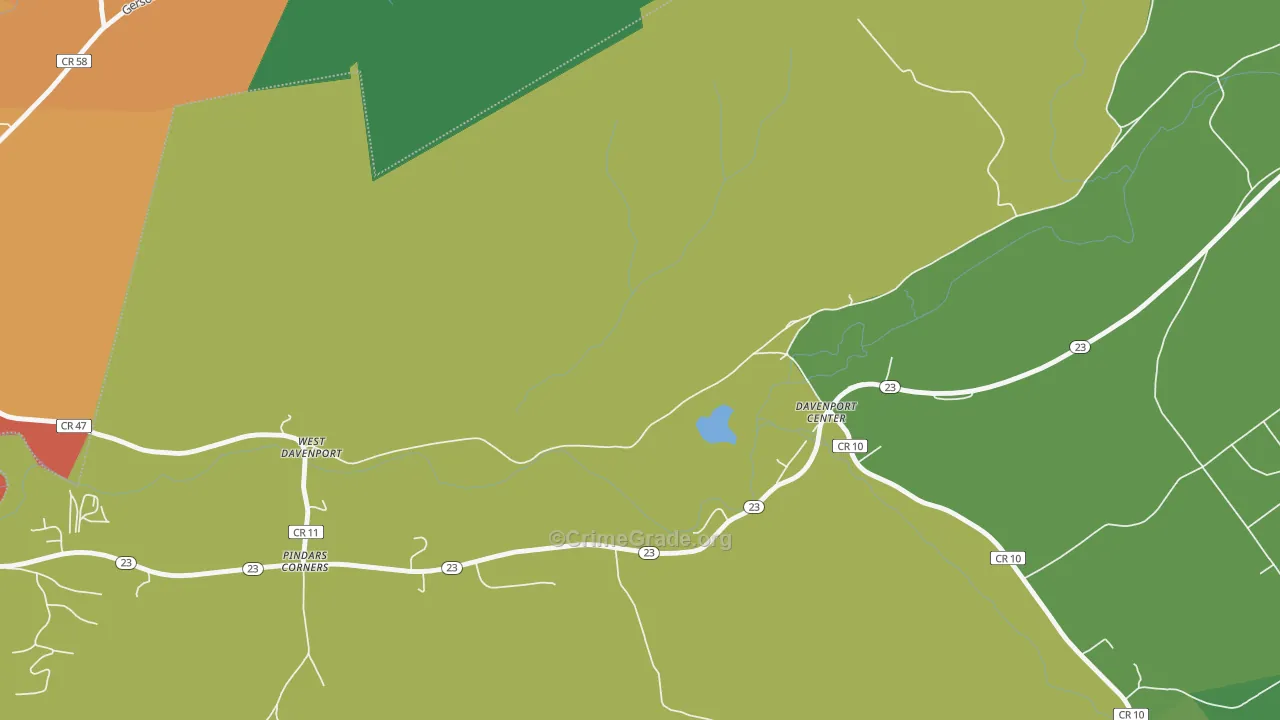 13860, NY Map of Theft Rates