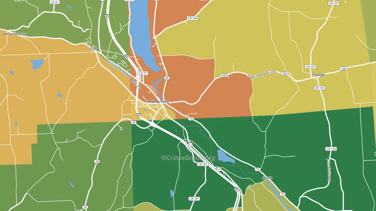 13862, NY Map of Theft Rates