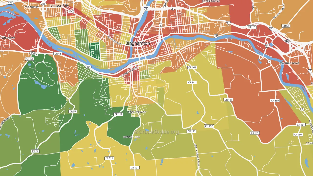 13903, NY Map of Theft Rates