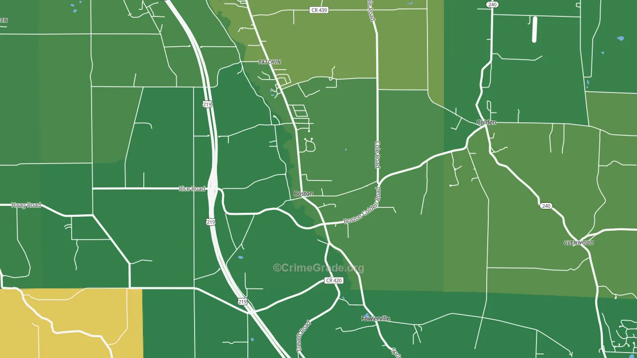 14025, NY Map of Theft Rates