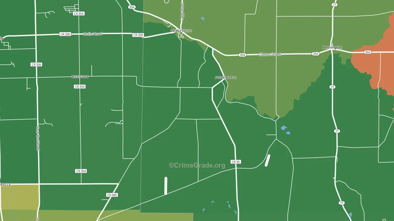 14037, NY Map of Theft Rates