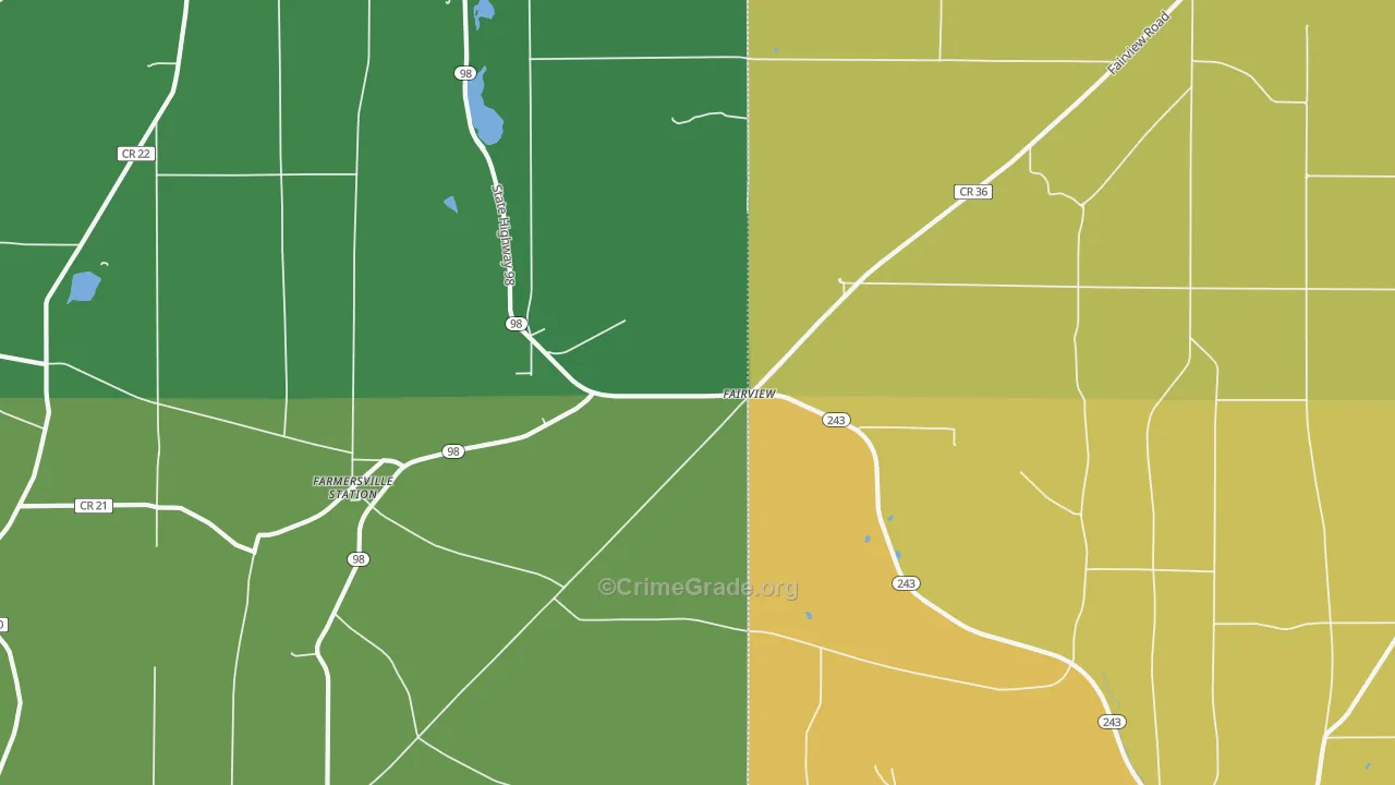 14060, NY Map of Theft Rates