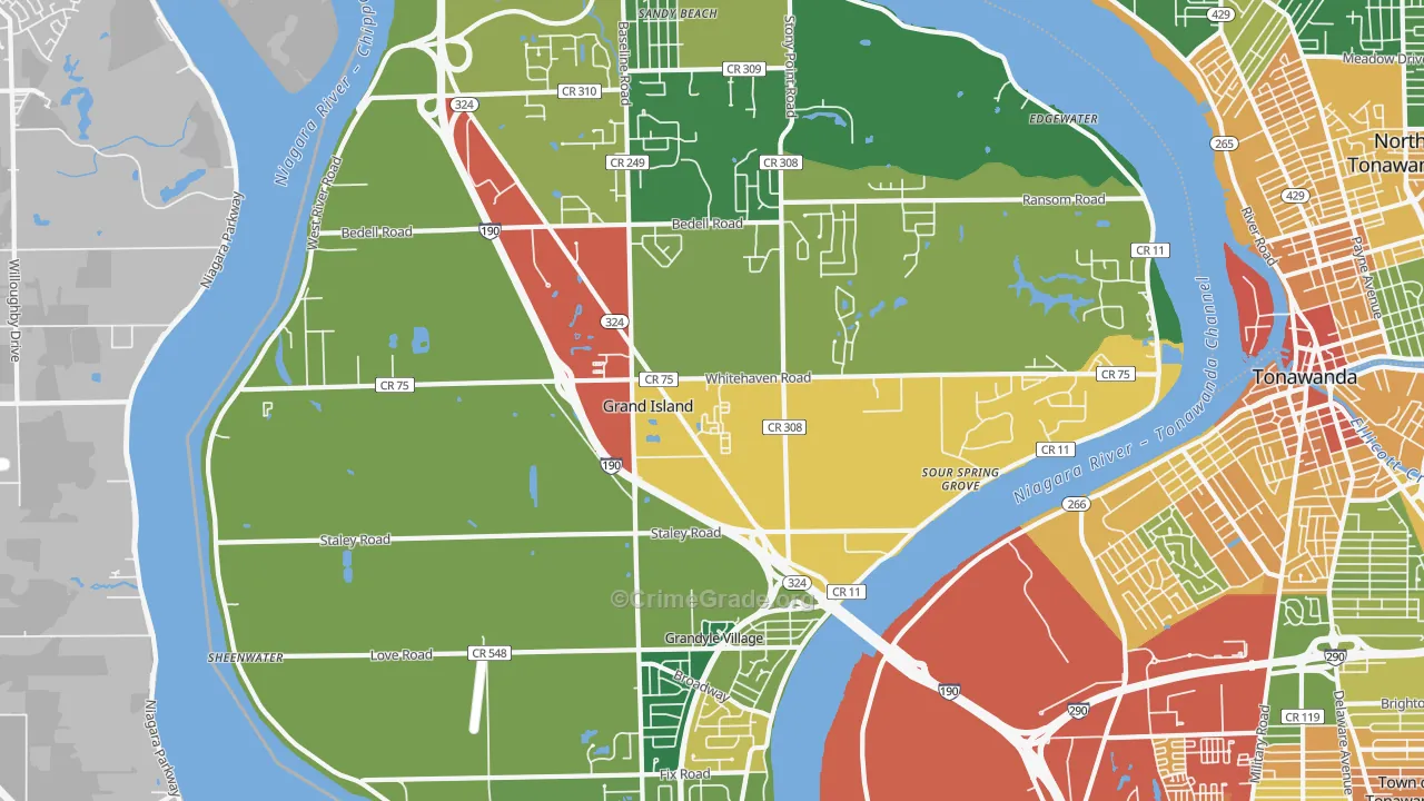 14072, NY Map of Theft Rates