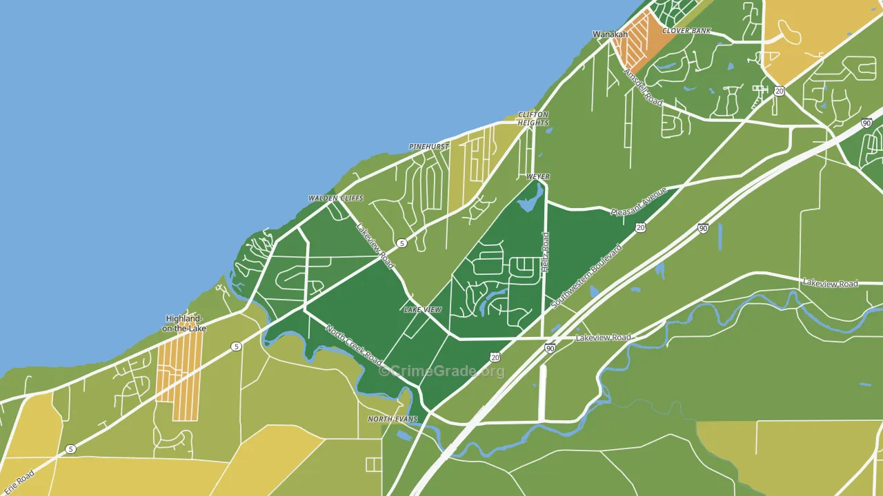 14085, NY Map of Theft Rates