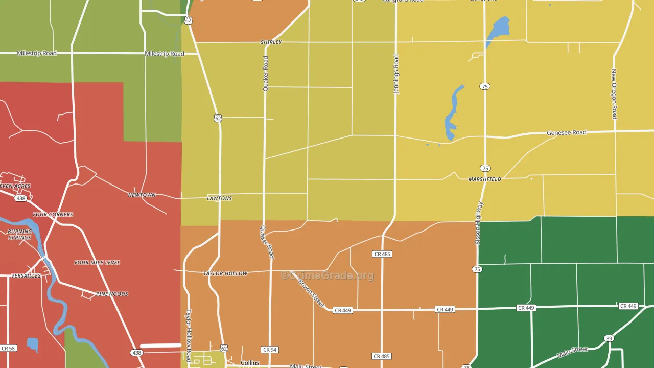 14091, NY Map of Theft Rates